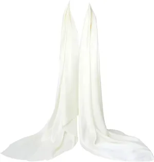 Bellonesc Silk Scarf 100% silk Long Lightweight Sunscreen Shawls for Women