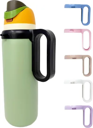 Bottle Handle for Owala FreeSip 24oz 32oz 40oz  Strong Plastic Water Bottle Holder, Durable Easy Carry Accessory for Running, Jogging, Gym, Hiking, and Drinking While Driving & More