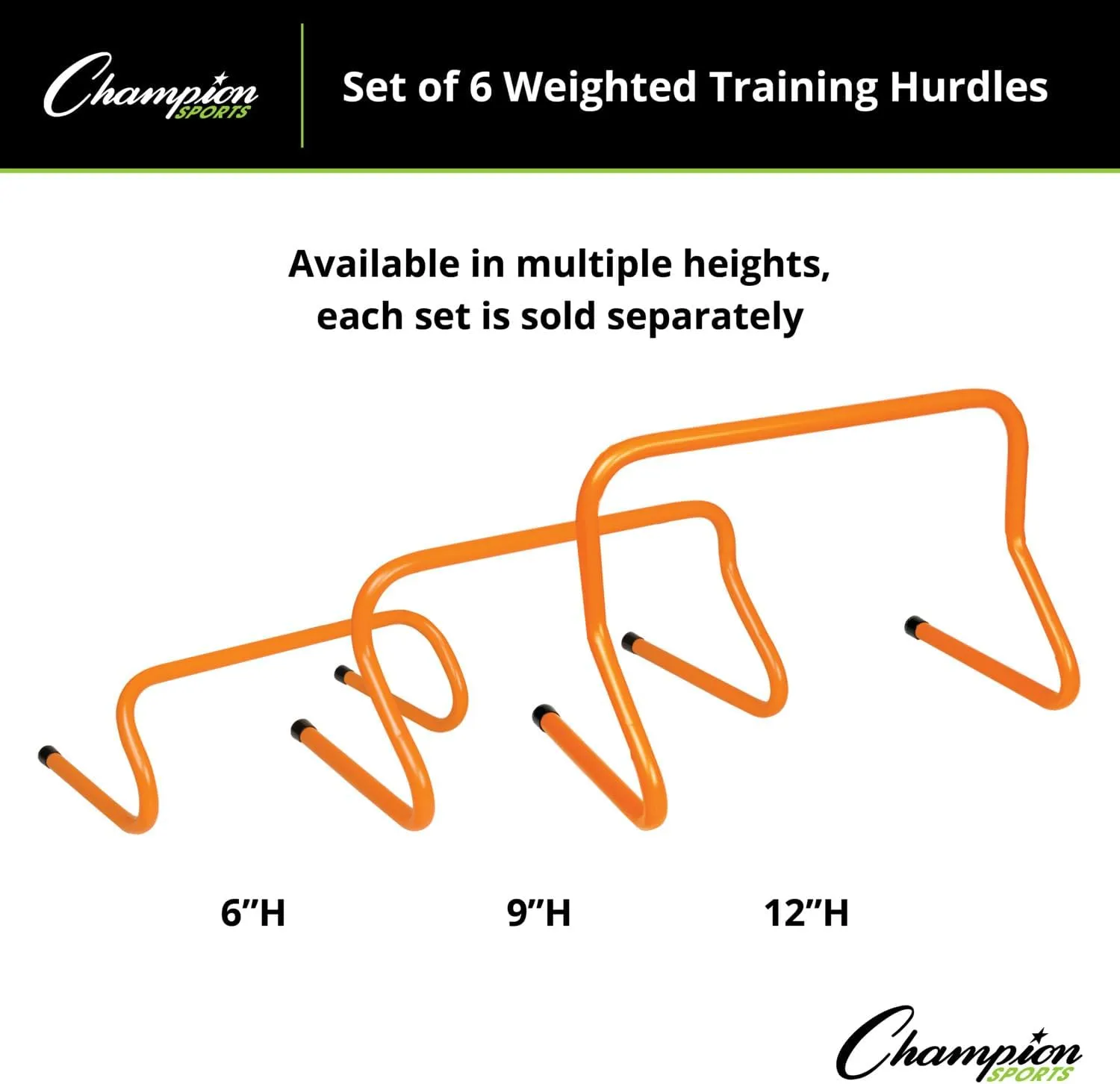 Champion SportsChampion Sports Adjustable Training Hurdle