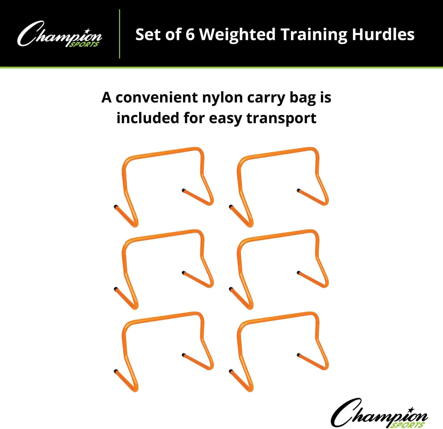 Champion SportsChampion Sports Adjustable Training Hurdle