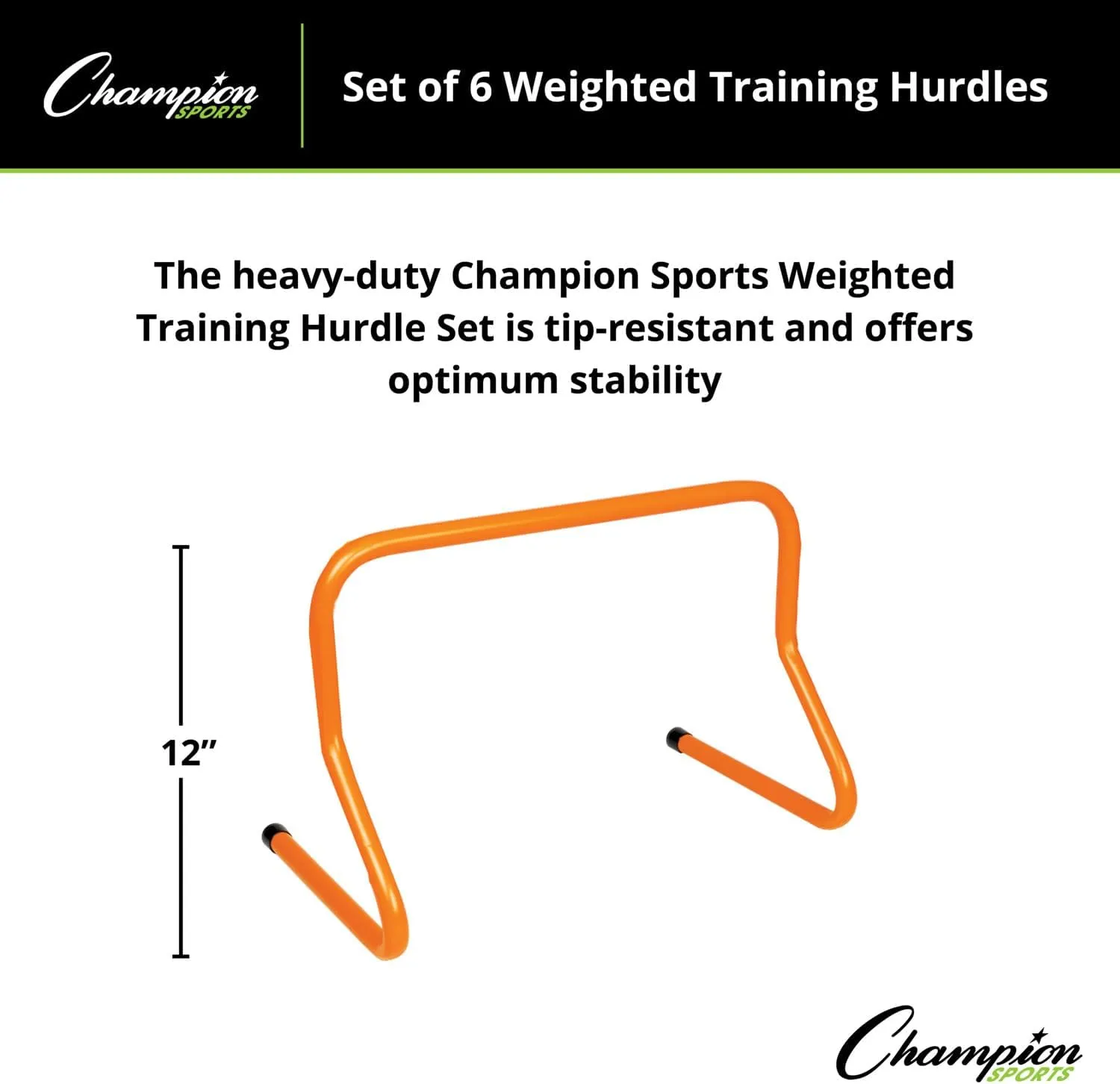 Champion SportsChampion Sports Adjustable Training Hurdle