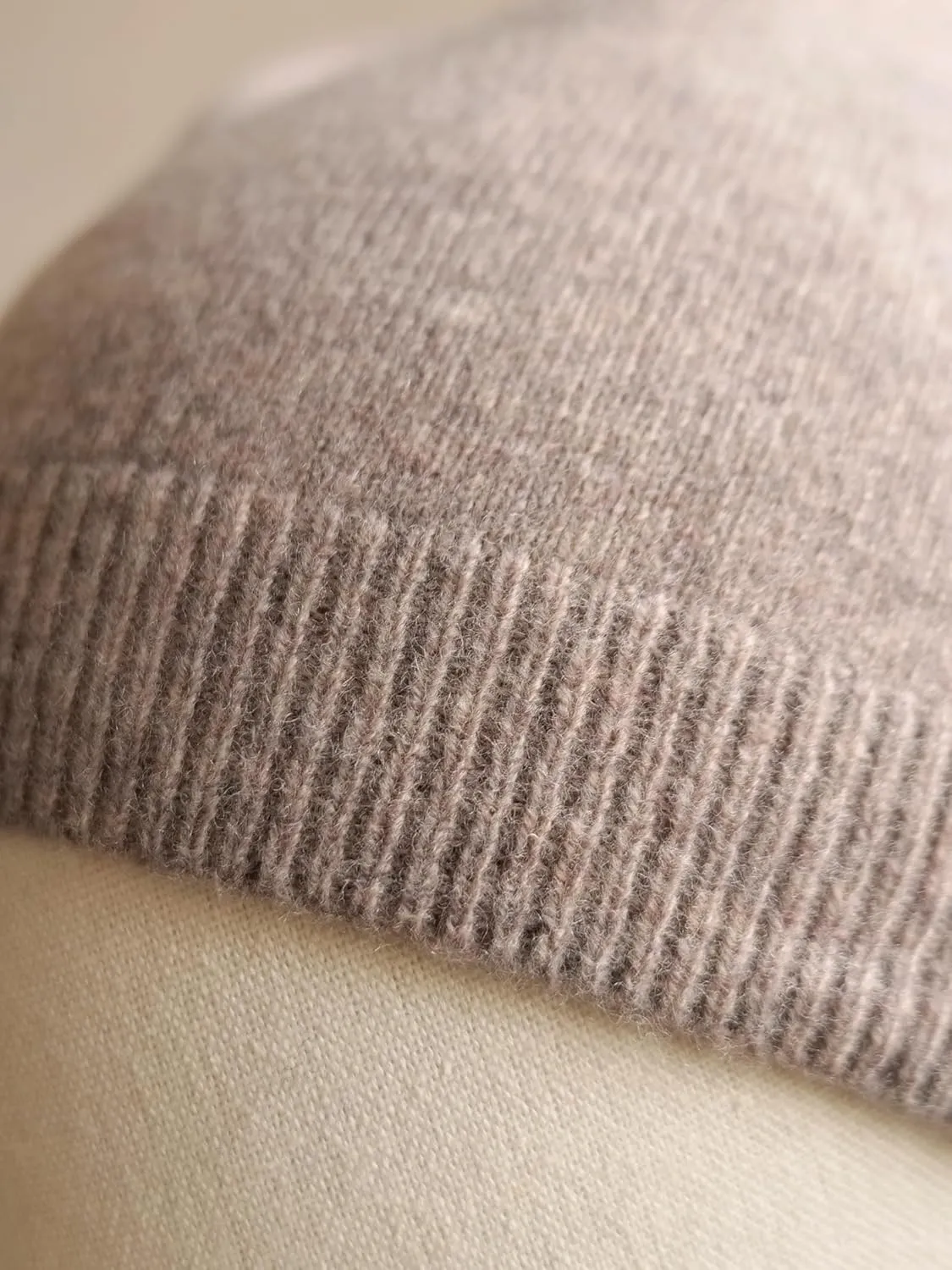 Classic 100% Superfine Merino Wool Beanie Hat, Knit Winter Cap, Lightweight Skull Men and Woman