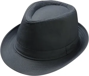 Classic Fedoras Hats Short Brim Panama Jazz Hat Bowler Hat for Men Women Fashion Panama Hat