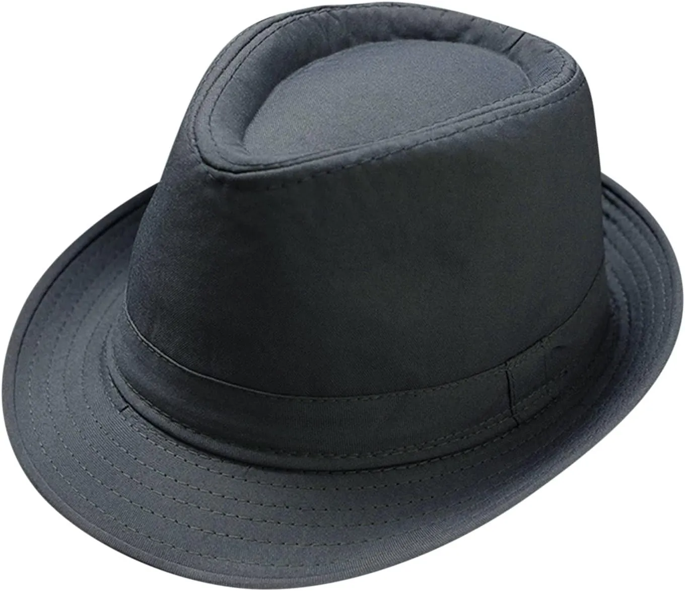 Classic Fedoras Hats Short Brim Panama Jazz Hat Bowler Hat for Men Women Fashion Panama Hat
