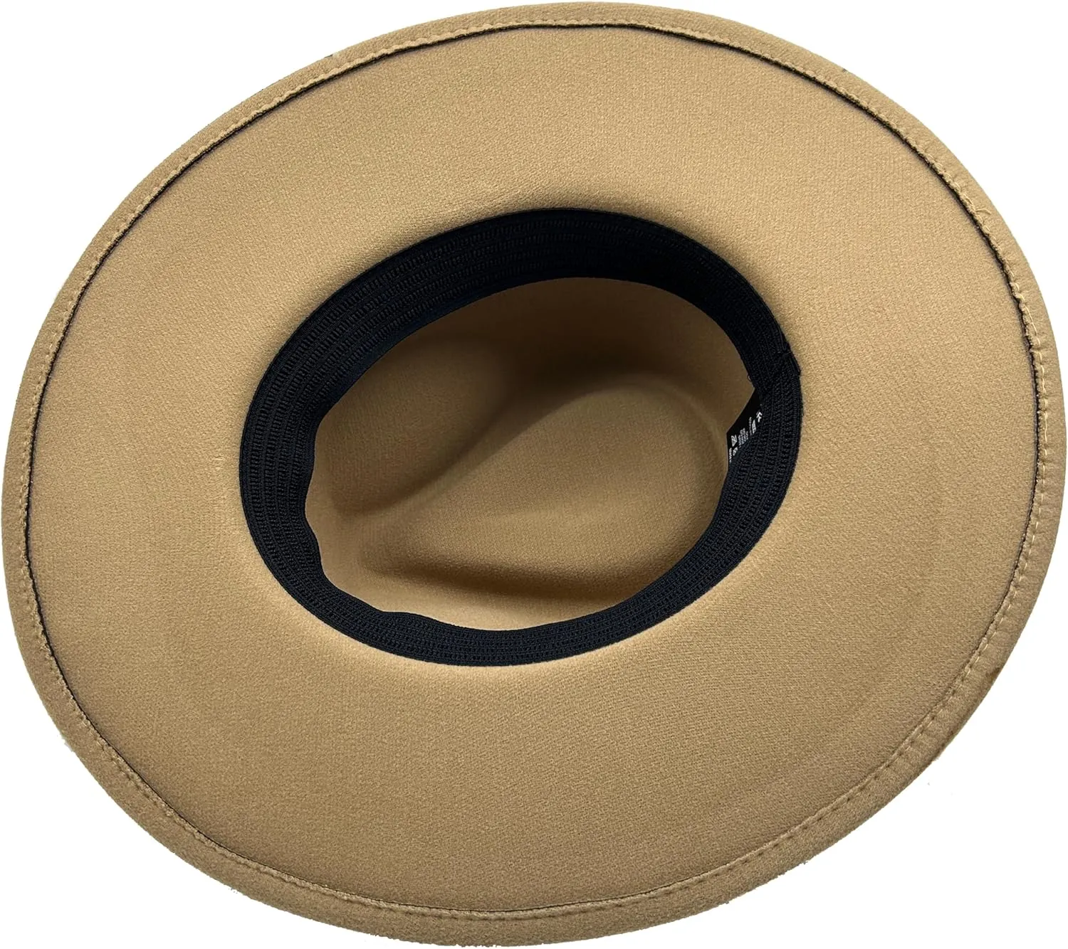 Classic Wide Brim Fedora Hat for Women Man Floppy Panama Hat Western Felt Outdoor Hat with Band Sun Protection