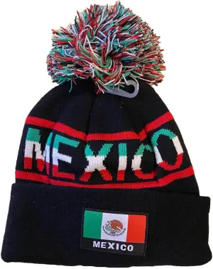 COUVER Soccer Team Country Beanie Pom Pom Beanie