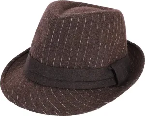 Felt Trilby Fedora Hat Short Brim Panama Jazz Hat 20s Bowler Gatsby Cap for Men Women