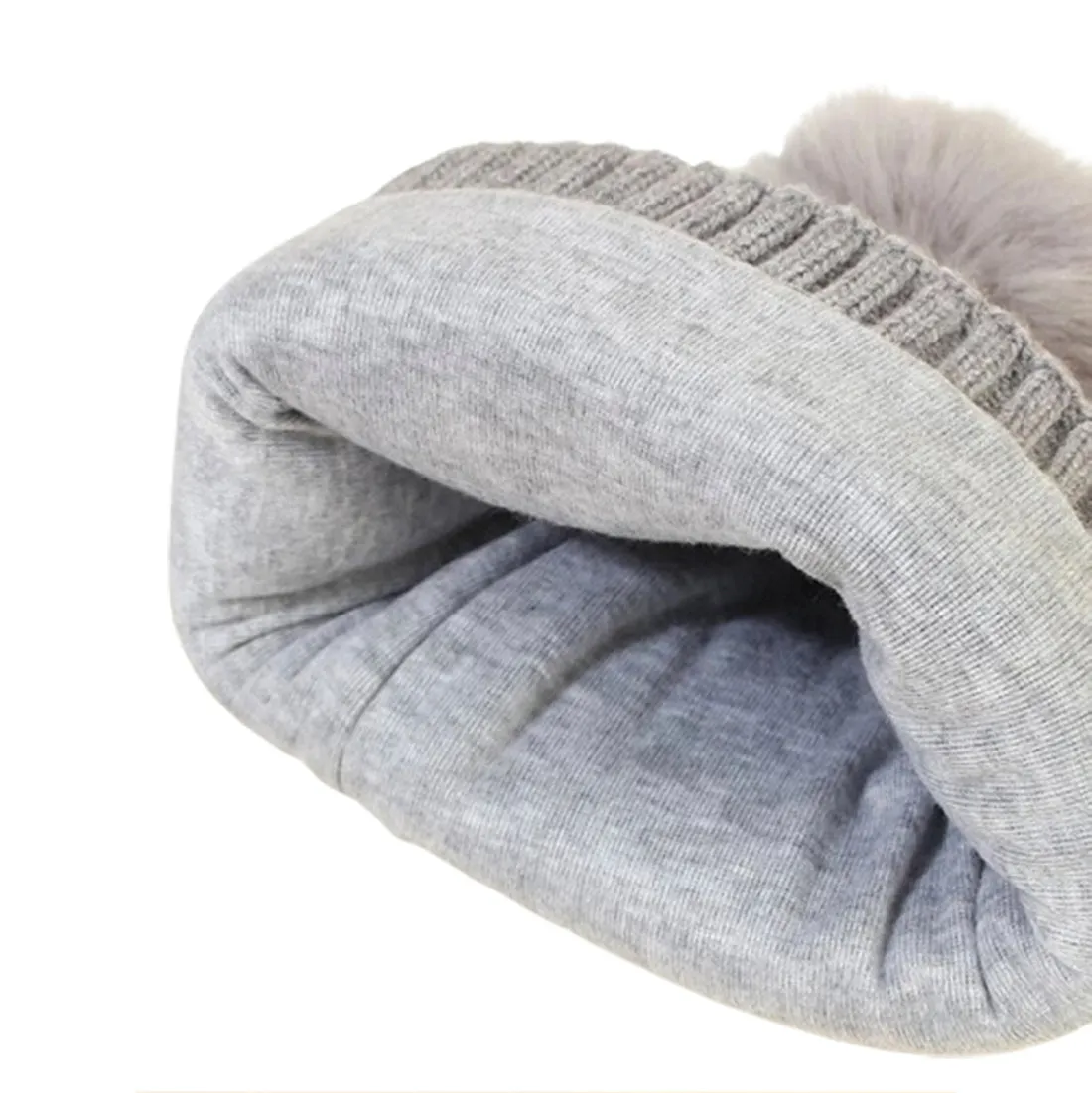 Grey Dino Kids Winter Cap & Neck Muffler Set