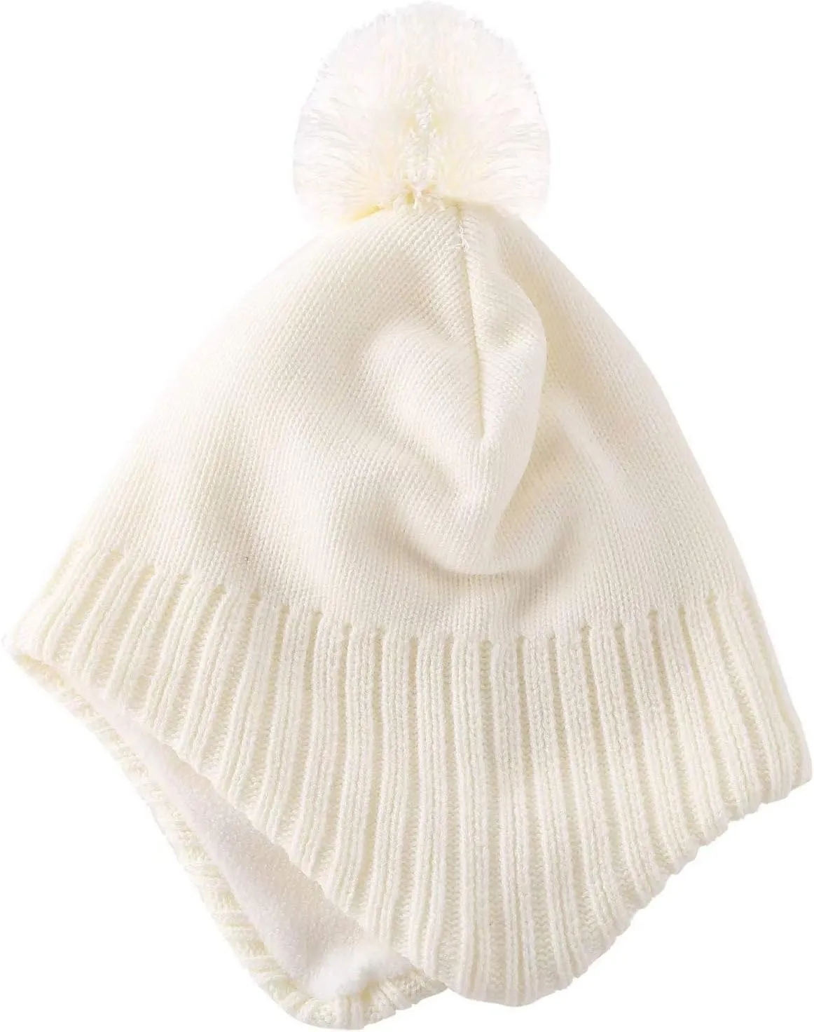 Home Prefer Toddler Boys Girls Hats Earflaps Fleece Knit Beanie Kids Winter Hat