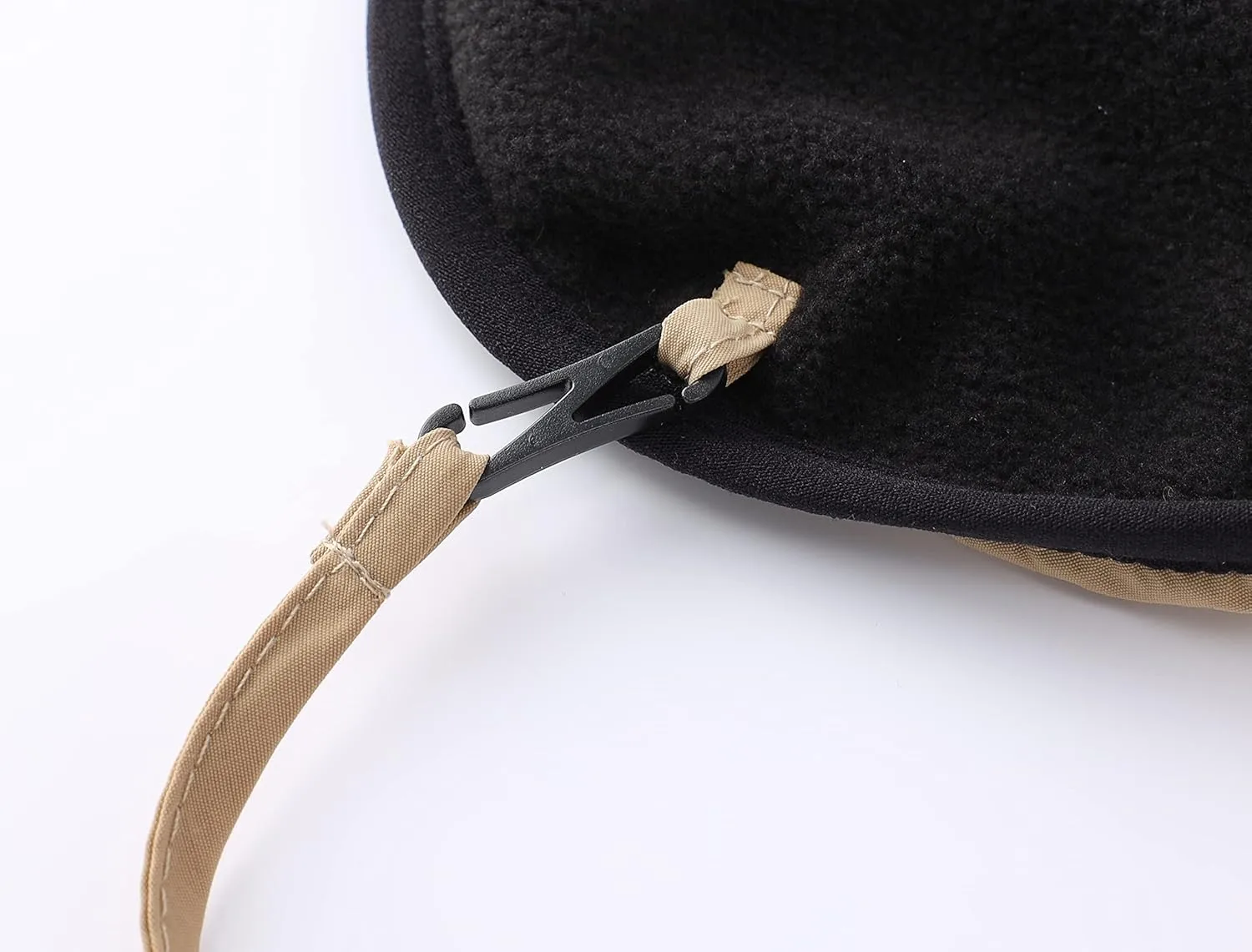 Home Prefer Waterproof Men's Winter Hats with Visor Warm Fleece Lined Baseball Cap Earflaps Trooper Trapper Hat for Men