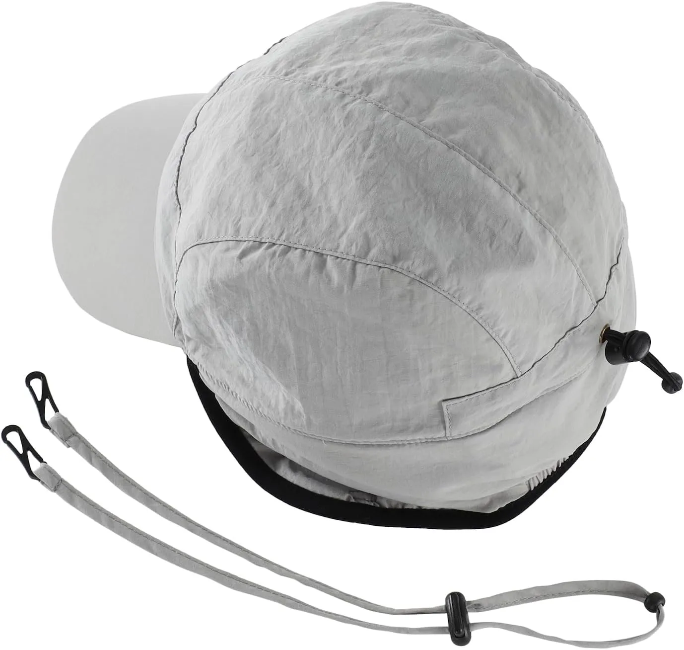 Home Prefer Waterproof Men's Winter Hats with Visor Warm Fleece Lined Baseball Cap Earflaps Trooper Trapper Hat for Men