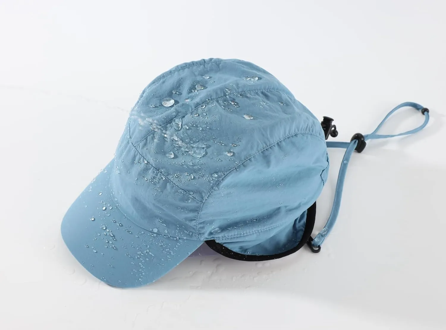 Home Prefer Waterproof Men's Winter Hats with Visor Warm Fleece Lined Baseball Cap Earflaps Trooper Trapper Hat for Men