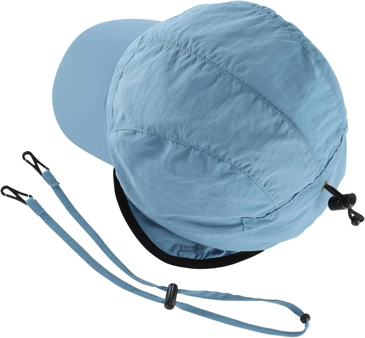 Home Prefer Waterproof Men's Winter Hats with Visor Warm Fleece Lined Baseball Cap Earflaps Trooper Trapper Hat for Men