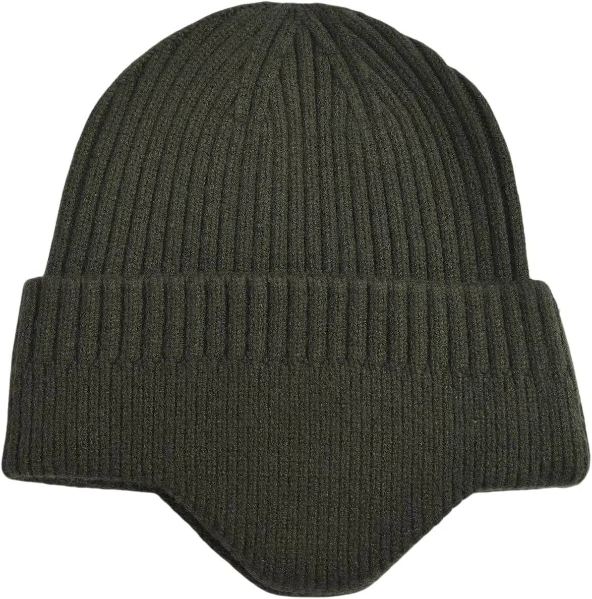 LLmoway Knit Beanie with Earflap Warm Winter Hat Soft Lightweight Stocking Cap for Men Women Youth Cold Weather Outdoor