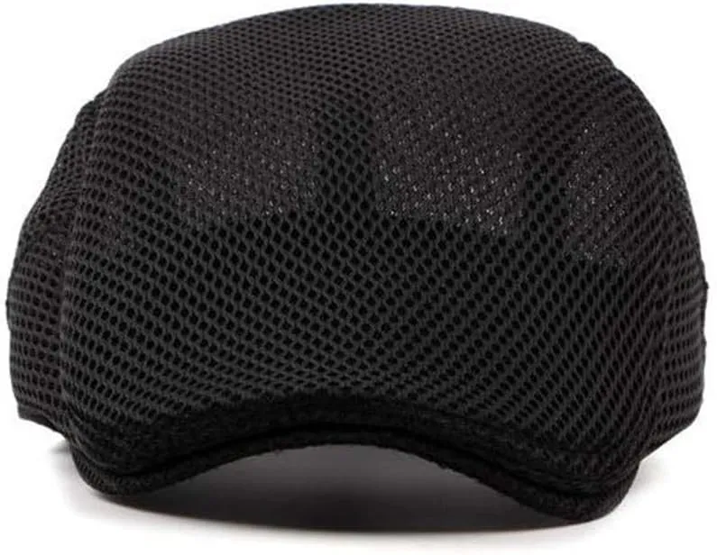 Men's Classic Herringbone Wool Newsboy Hat Winter Hats Gatsb Hunting Fishing Hat for Men Leather Fedora Hats