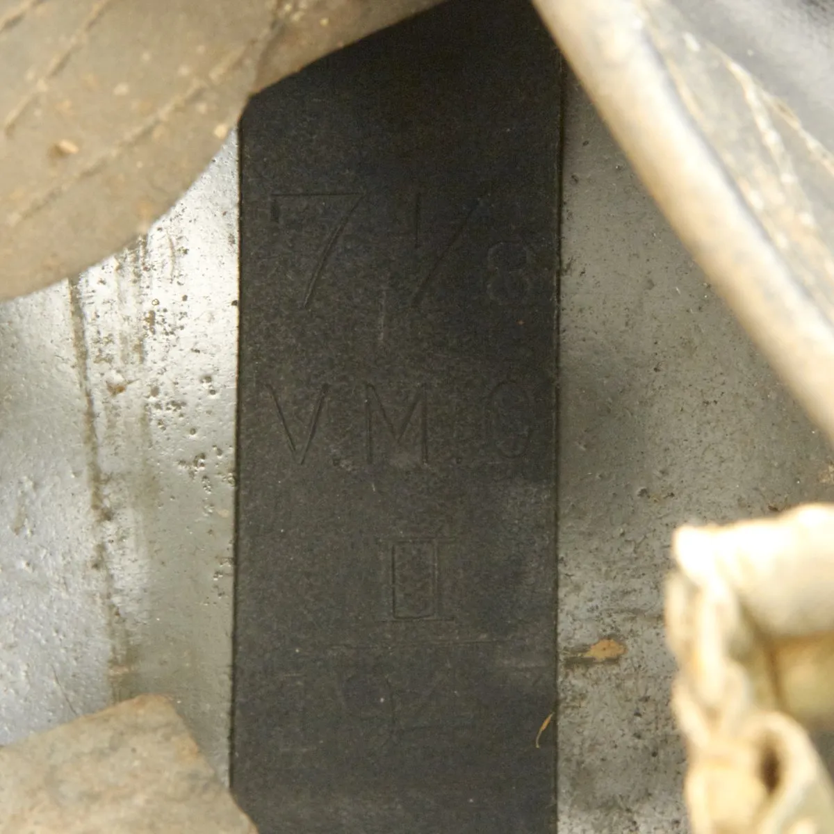 Original Canadian WWII Brodie MkII Steel Helmet by Canadian Motor Lamp Co. - Dated 1942