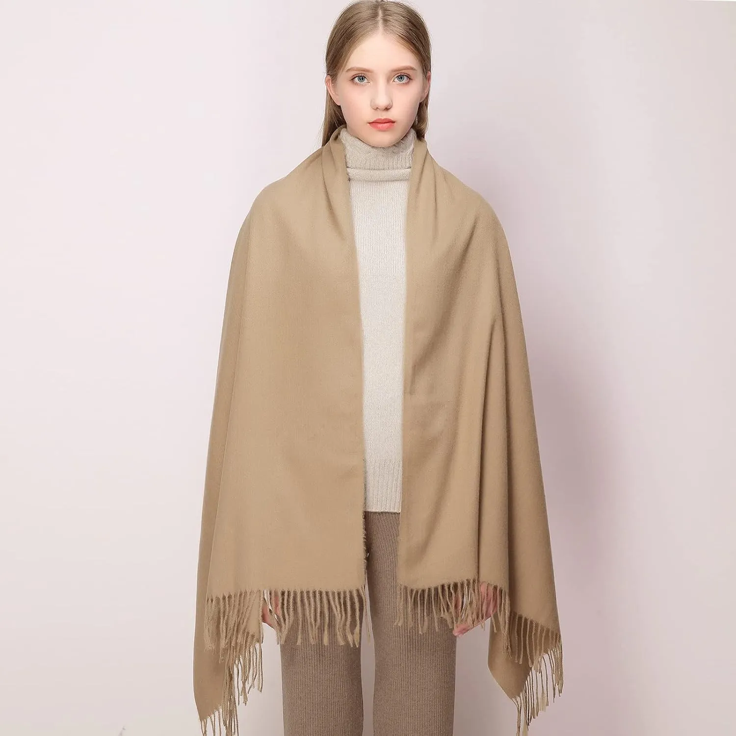 RIIQIICHY Scarfs for Women Fall Winter Pashmina Shawls and Wraps for Evening Dresses Wedding Shawl Blanket Scarves