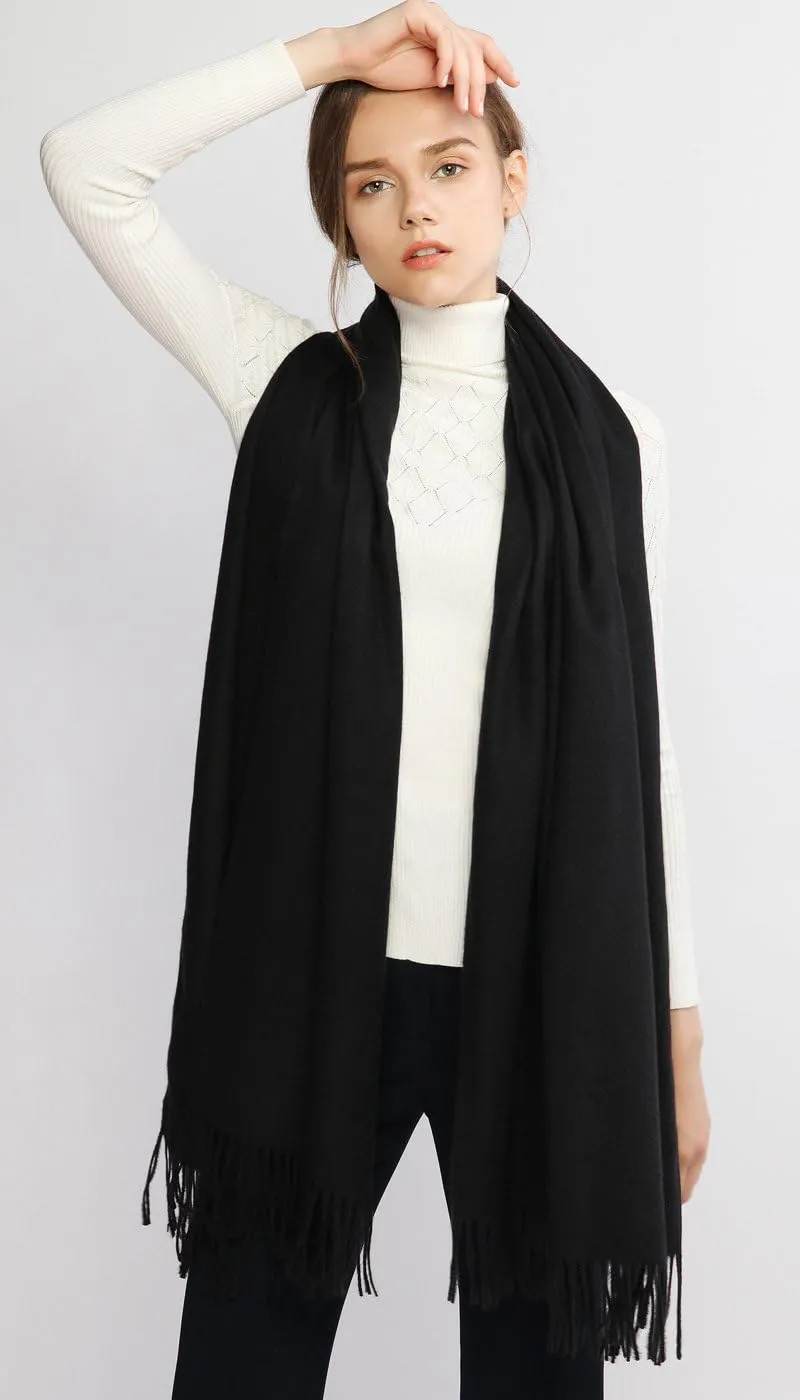 RIIQIICHY Scarfs for Women Fall Winter Pashmina Shawls and Wraps for Evening Dresses Wedding Shawl Blanket Scarves
