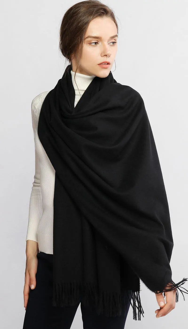 RIIQIICHY Scarfs for Women Fall Winter Pashmina Shawls and Wraps for Evening Dresses Wedding Shawl Blanket Scarves