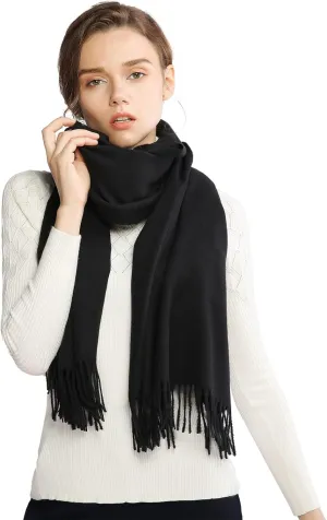 RIIQIICHY Scarfs for Women Fall Winter Pashmina Shawls and Wraps for Evening Dresses Wedding Shawl Blanket Scarves