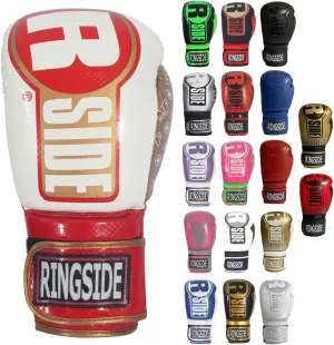Ringside Apex Bag Gloves, IMF-Tech Boxing Gloves with Secure Wrist Support, Synthetic Boxing Gloves for Men and Women
