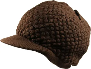RW Unisex Cotton Rasta Beanie Visor (More Colors)