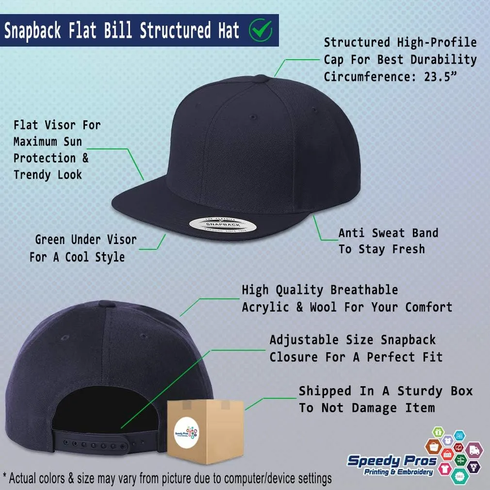 Speedy Pros Snapback Hat for Men Flat Brim Hats Team Jesus Life Time Member God Christ Embroidered Flat Bill Hat