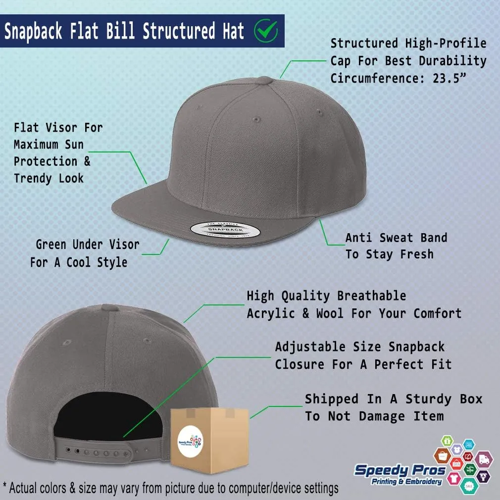 Speedy Pros Snapback Hat for Men Flat Brim Hats Team Jesus Life Time Member God Christ Embroidered Flat Bill Hat