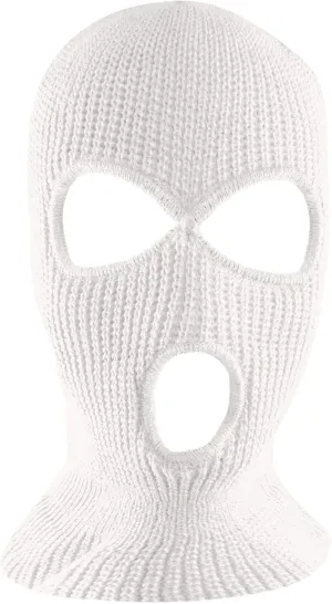 Super Z Outlet Knit Sew Acrylic Outdoor Full Face Cover Thermal Ski Mask One Size Fits Most