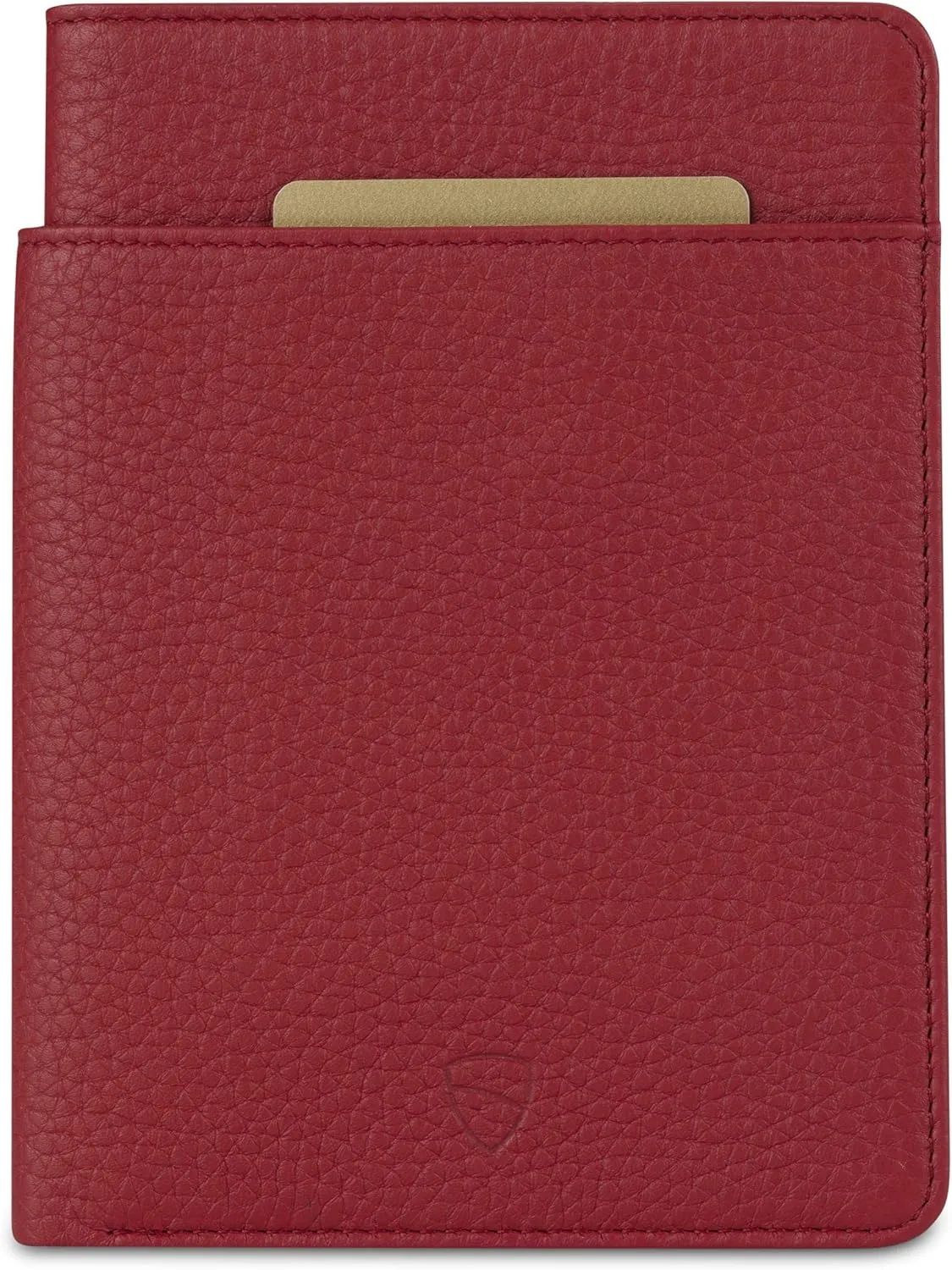 Vaultskin Leather Passport Holder, Slim RFID Blocking Travel Wallet for Men and Women, Fits Passport, Credit Cards, ID, Cash, Passport Cover Ideal Travel Accessories with Gift Box