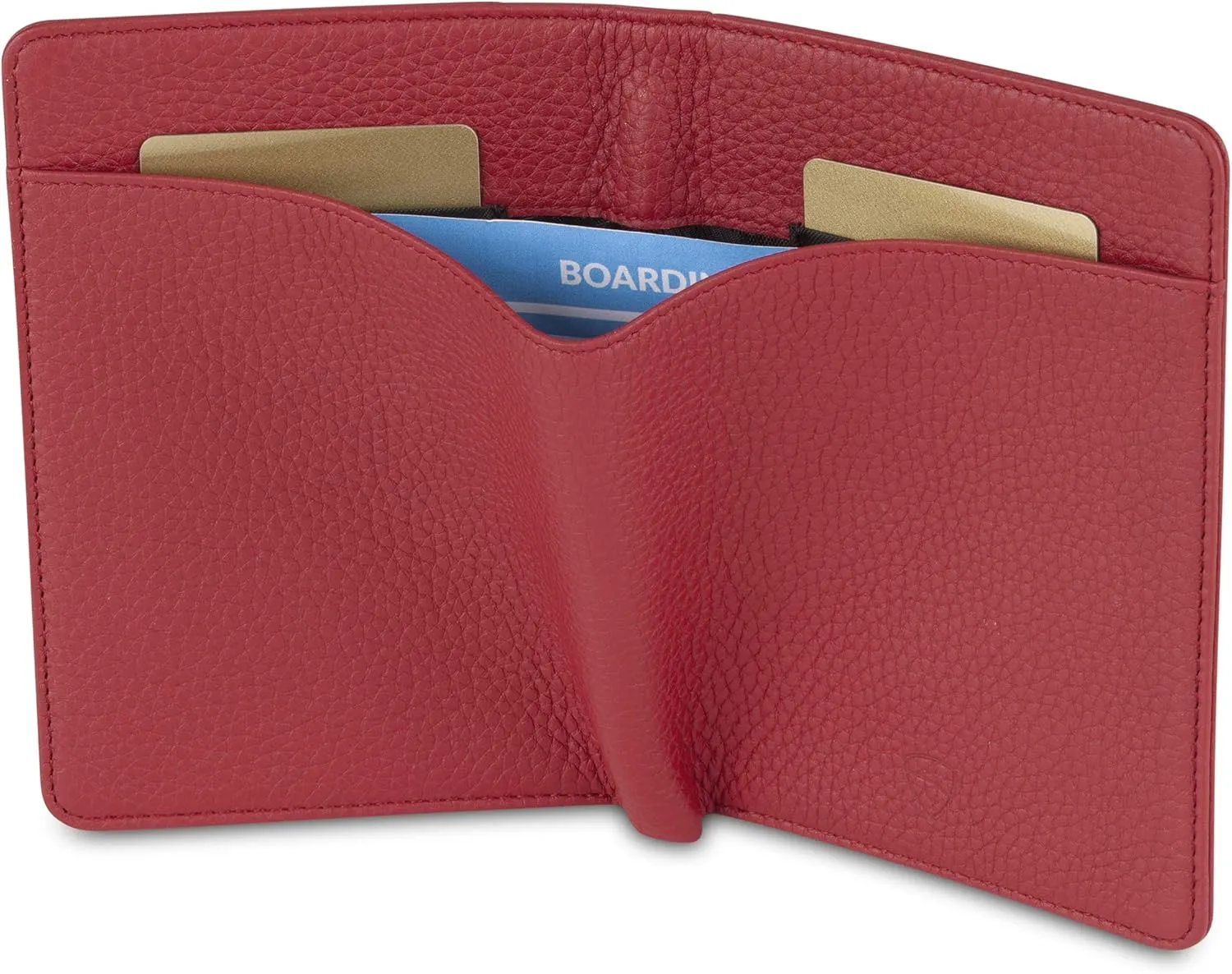 Vaultskin Leather Passport Holder, Slim RFID Blocking Travel Wallet for Men and Women, Fits Passport, Credit Cards, ID, Cash, Passport Cover Ideal Travel Accessories with Gift Box