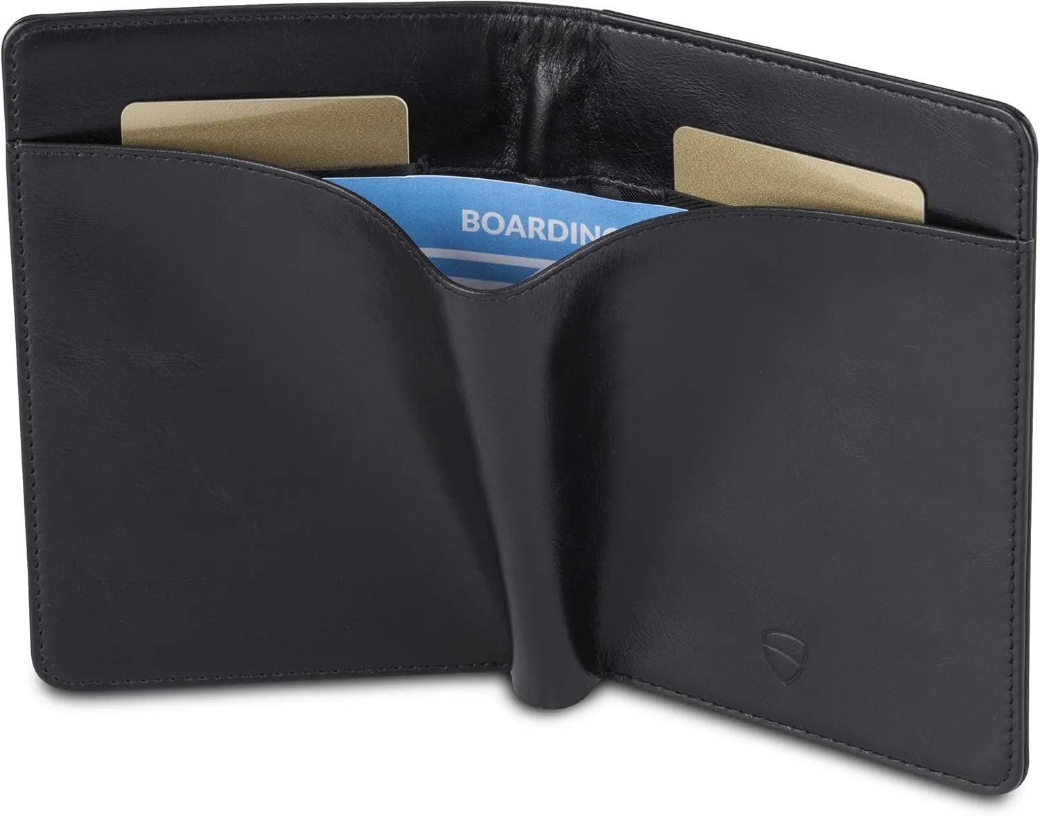 Vaultskin Leather Passport Holder, Slim RFID Blocking Travel Wallet for Men and Women, Fits Passport, Credit Cards, ID, Cash, Passport Cover Ideal Travel Accessories with Gift Box