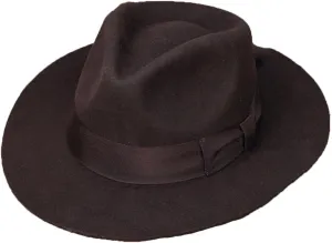 Vogrtcc Men Women's Wool Bowler Hat Jazz Party Fedora Hat
